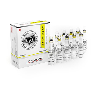 Stanozolol injection (Winstrol depot) 10 ampullit (100mg/ml) online by Magnum Pharmaceuticals