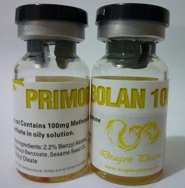 Methenolone enanthate (Primobolan depot) 10 ampullit (100mg/ml) online by Dragon Pharma